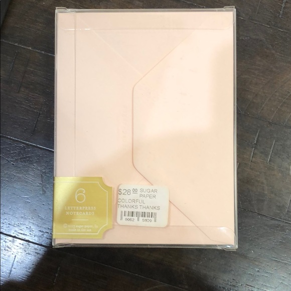 Sugar Paper Thank you Notes - Picture 2 of 2